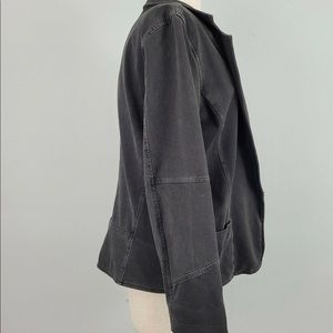 Three dot twill gray jacket